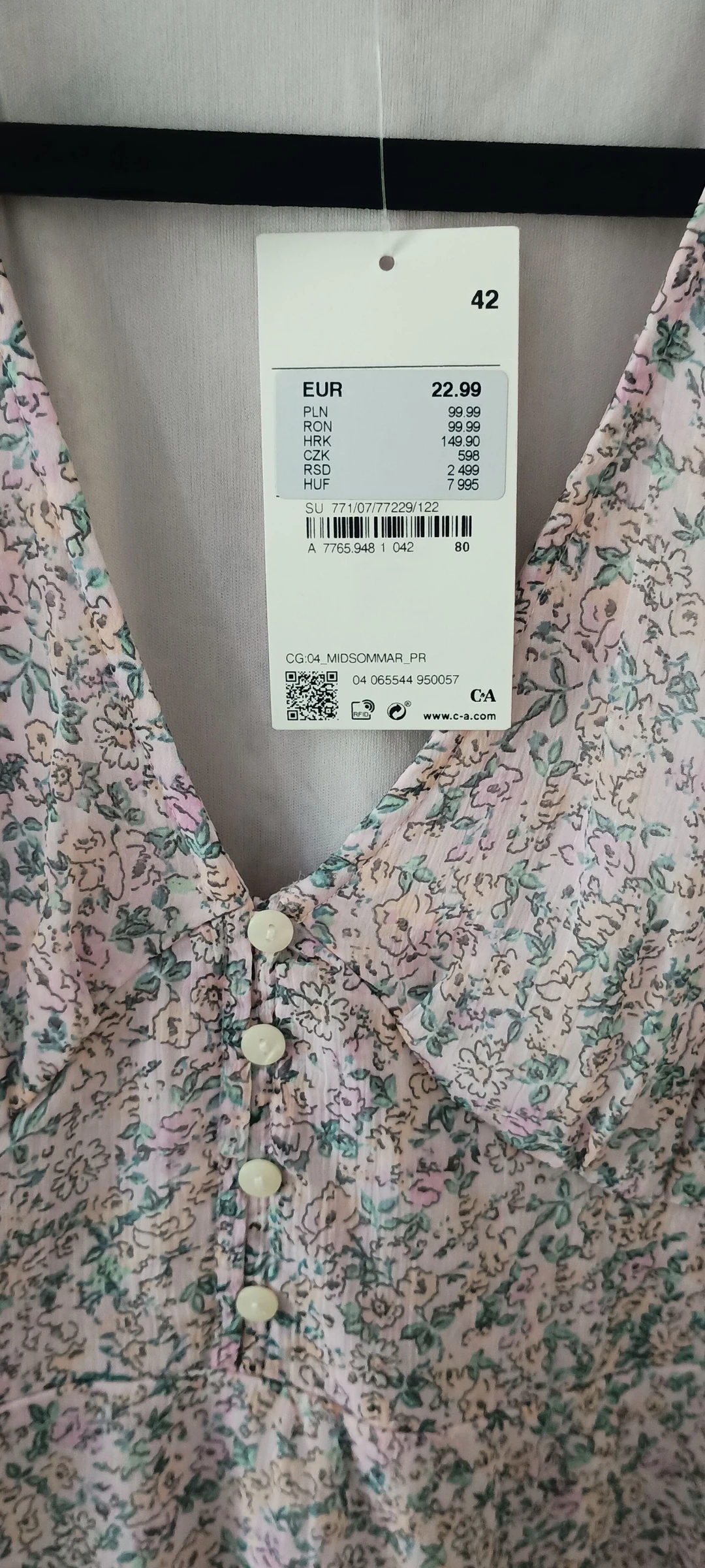 💥 Vestido de verão C&A, novo com etiqueta – photo 2